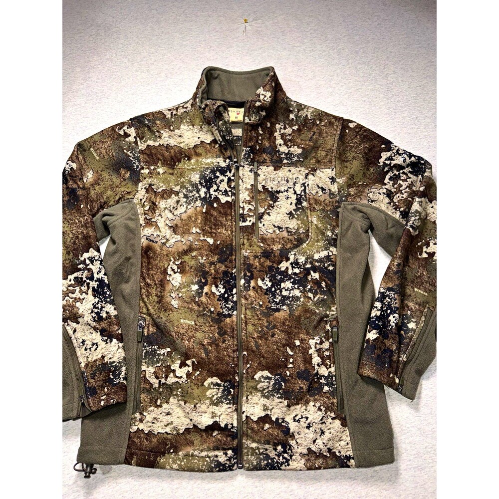 RedHead Men's M Regular Camouflage Zip Polyester Jacket Green Multicolor Nice!!